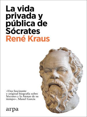cover image of La vida privada y pública de Sócrates